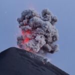 Fuego Volcano in Guatemala