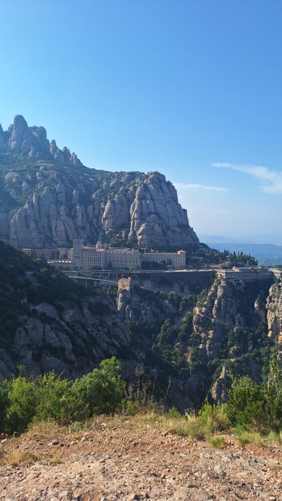 Monserrat Monastery Mountain near Barcelona Spain