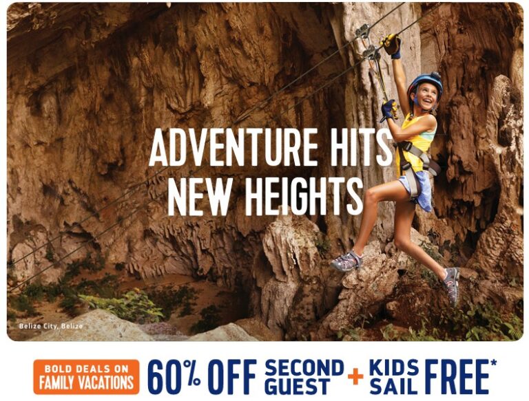 Royal Caribbean - Enjoy 60% off second guest plus kids sail free